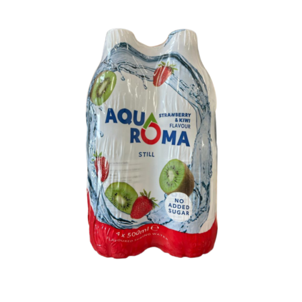 Aquaroma Strawberry and Kiwi 6x(4x500ml)